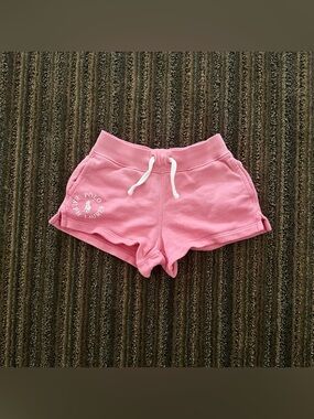 Polo by Ralph Lauren Toddler Girl Pink Drawstring Athletic Shorts